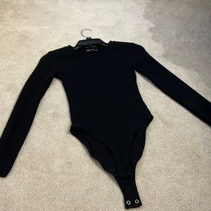 Zara black bodysuit